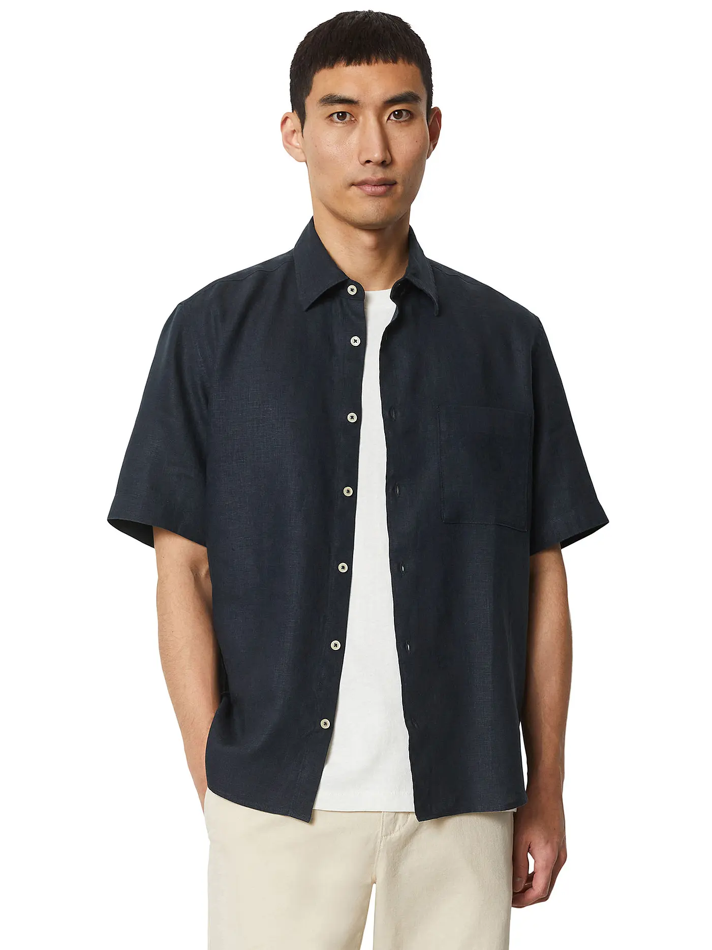 MARC O'POLO | Leinenhemd  Regular Fit | 